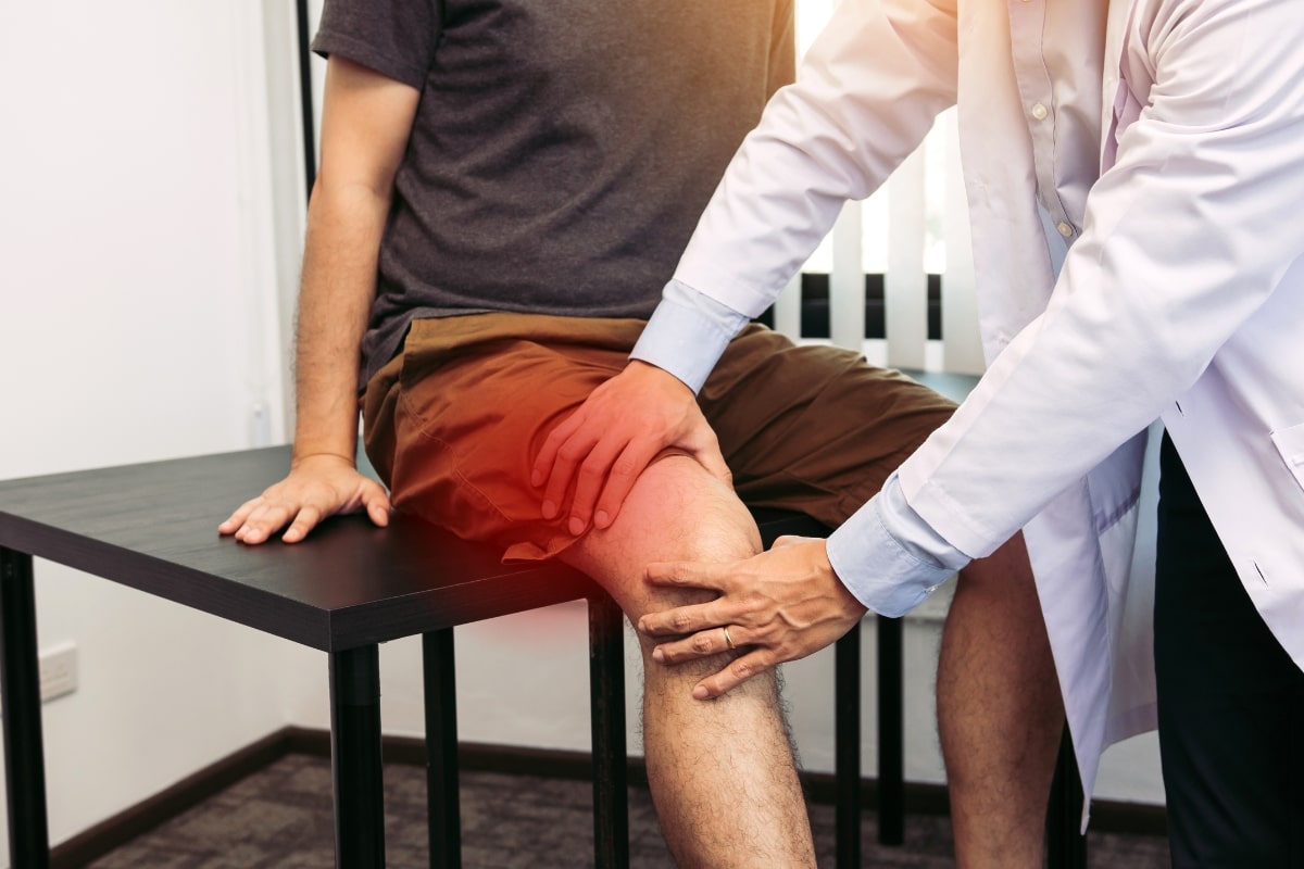 Πρήξιμο στο γόνατο θεραπεία