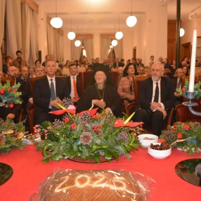Ο Πατριάρχης και οι Σύνδεσμοι της Ομογένειας Υποδέχονται Μαζί το Νέο Έτος (8 Ιαν, 2025)